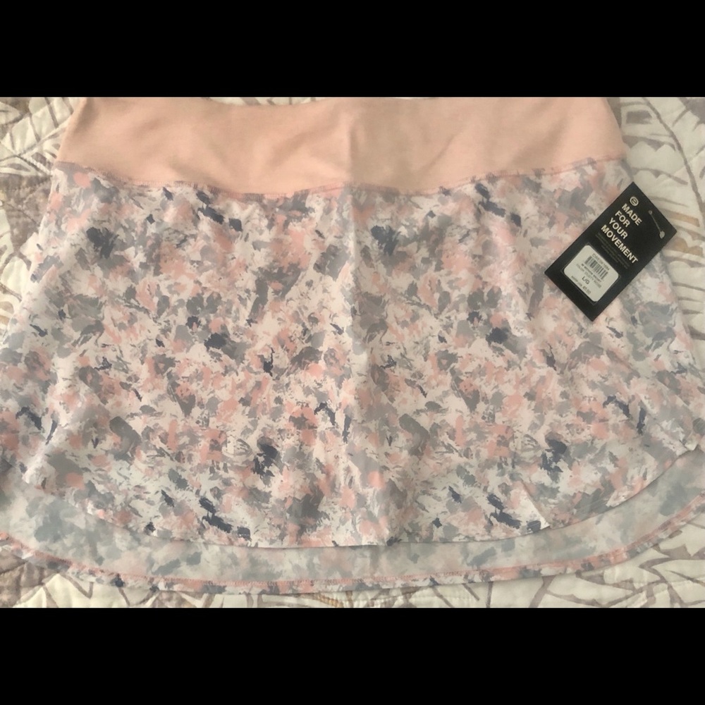 NWT Etonic Round Hem Stretch Woven Tennis Skort